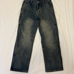 Men's Relaxed Fit Black Denim Jeans